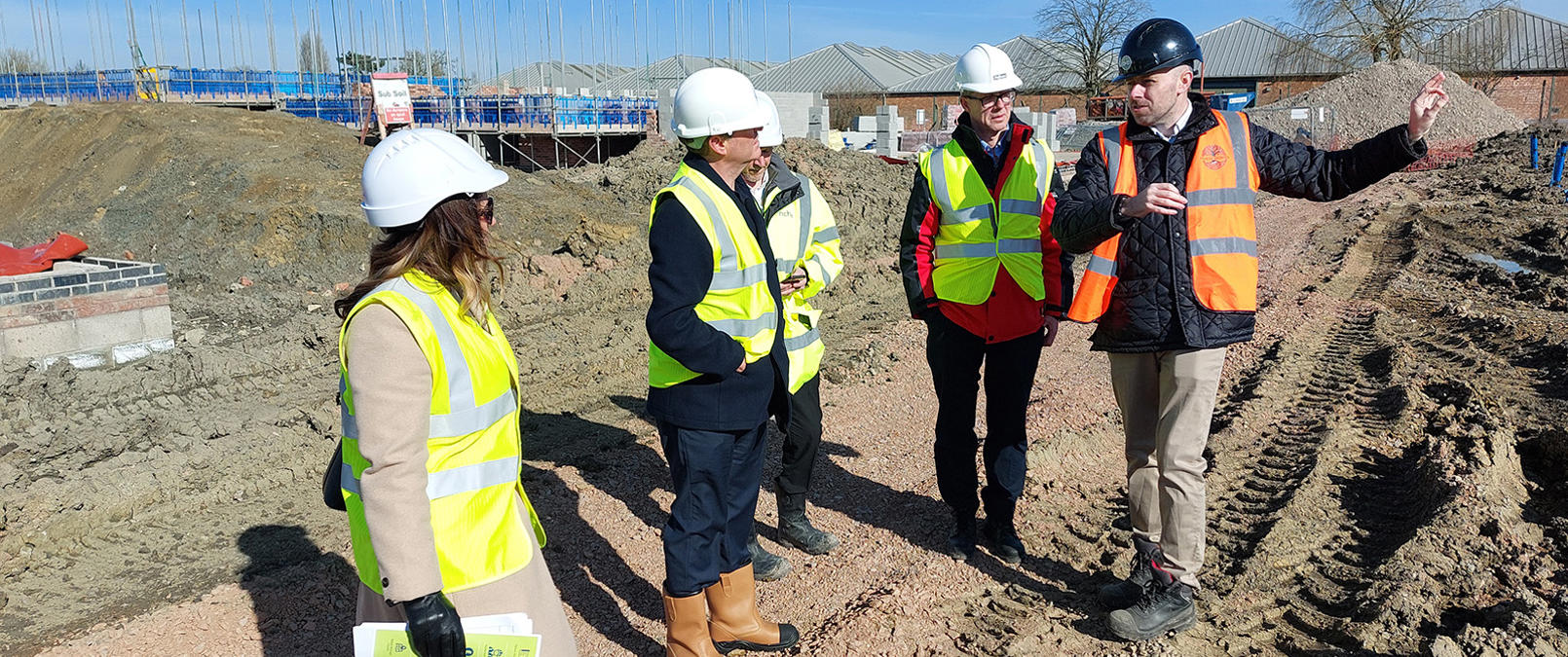 Old Dalby development visit