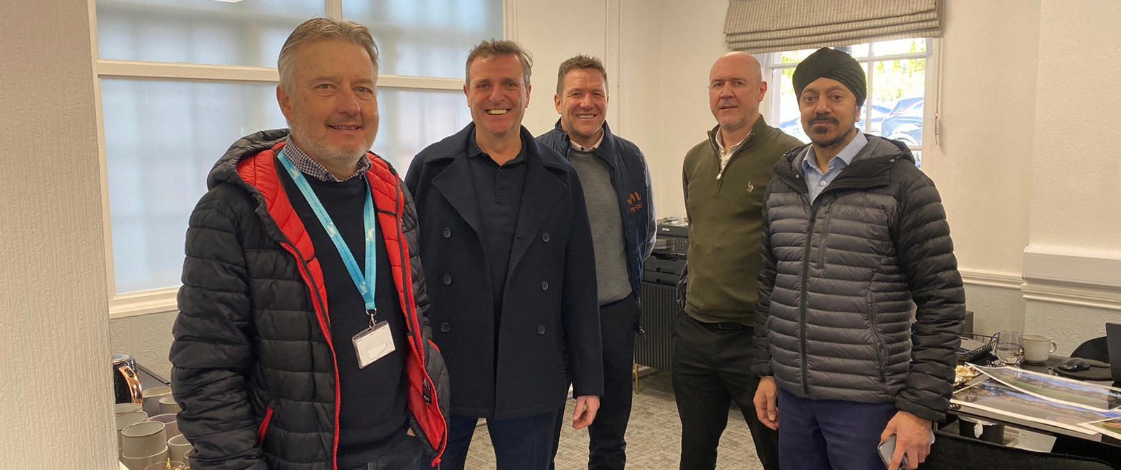 Board visit to Baxter Green sales office