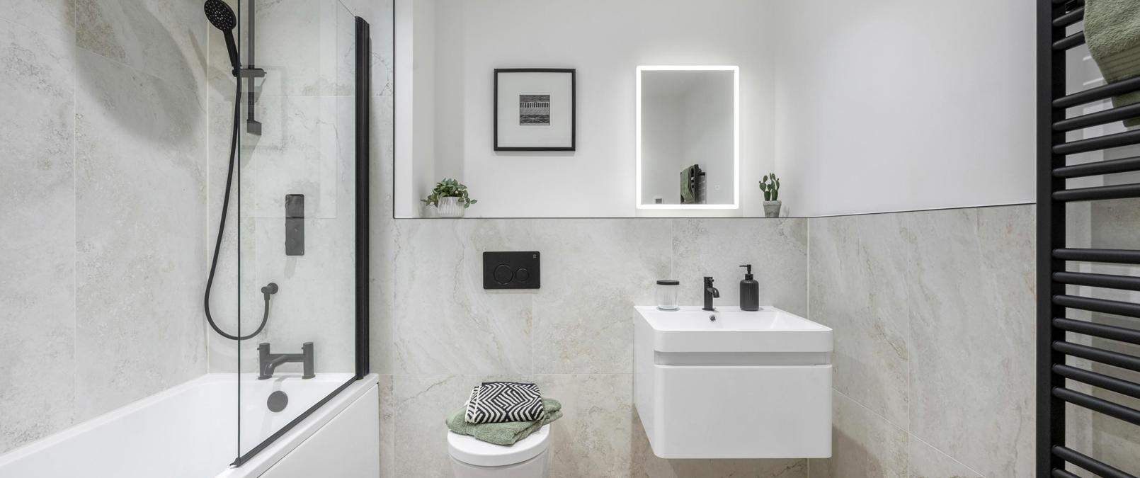 Apartment bathroom