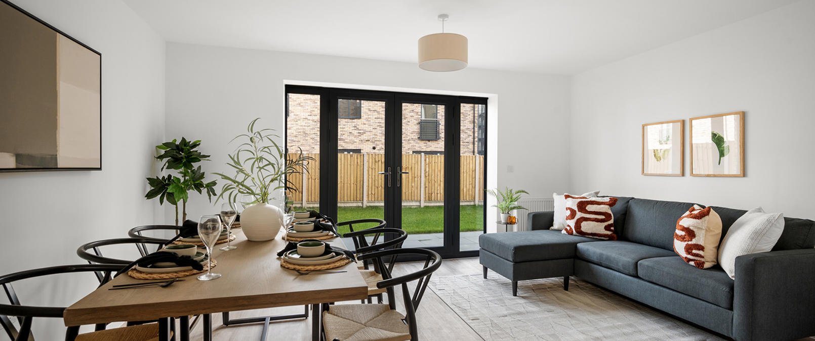 Pelham Waterside Dining Living Space