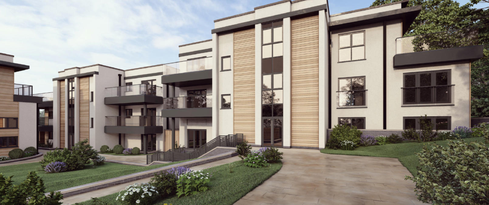 CGI of Baxter Green house types