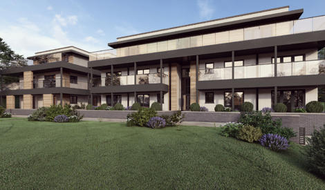CGI of Baxter Green apartments