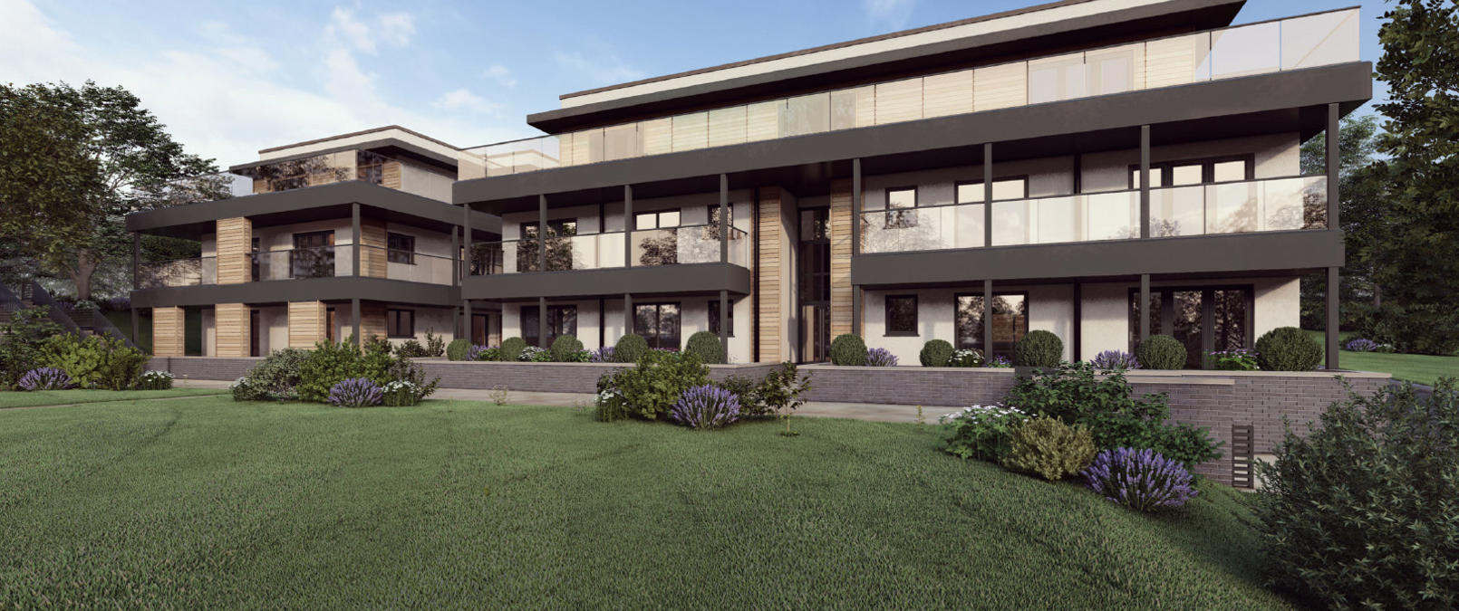 CGI of Baxter Green apartments